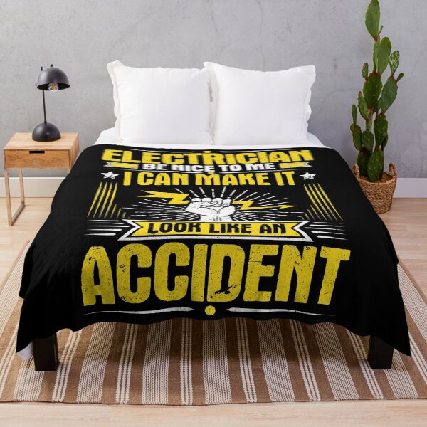 Item preview, Electrician Sparky Electrical Worker Accident Gift designed and sold by Krautshirts.