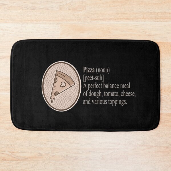 Item preview, Dictionary Definition of a Pizza Funny vocabulary meaning. designed and sold by Merch-Tees.