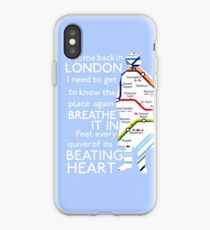 London Underground Map Sherlock iPhone Case