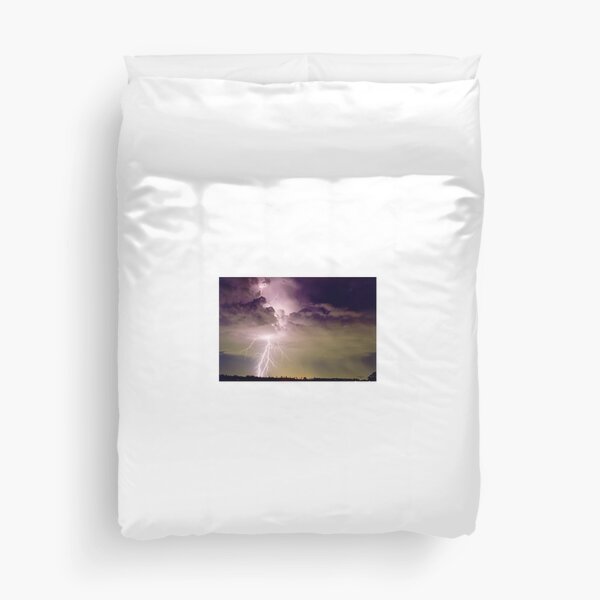 Sydney Lightning Duvet Cover