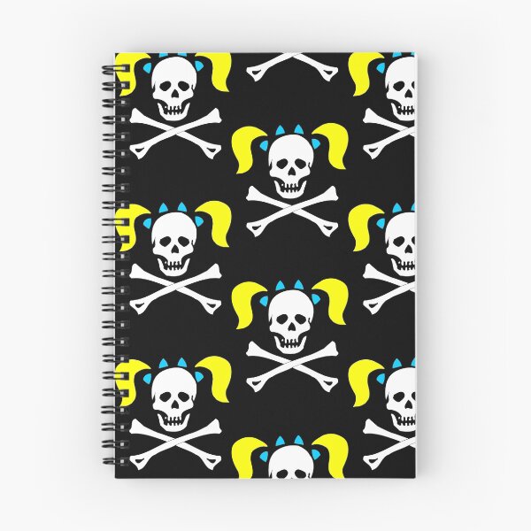 Item preview, Skull Pigtails designed and sold by SportsT-Shirts.
