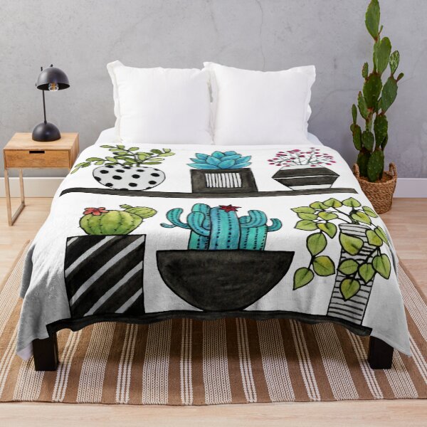 Item preview, Cactus And Succulents In Beautiful Pots designed and sold by Oirabot.