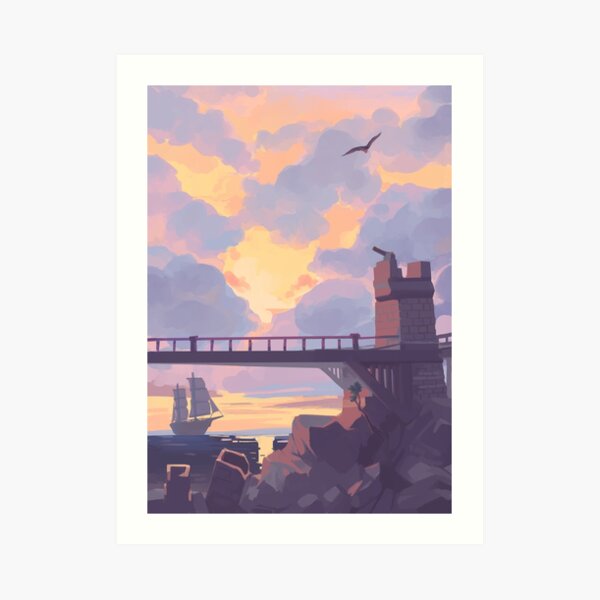Broken Bay Art Print