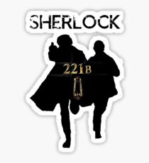 221B Baker Street Sticker