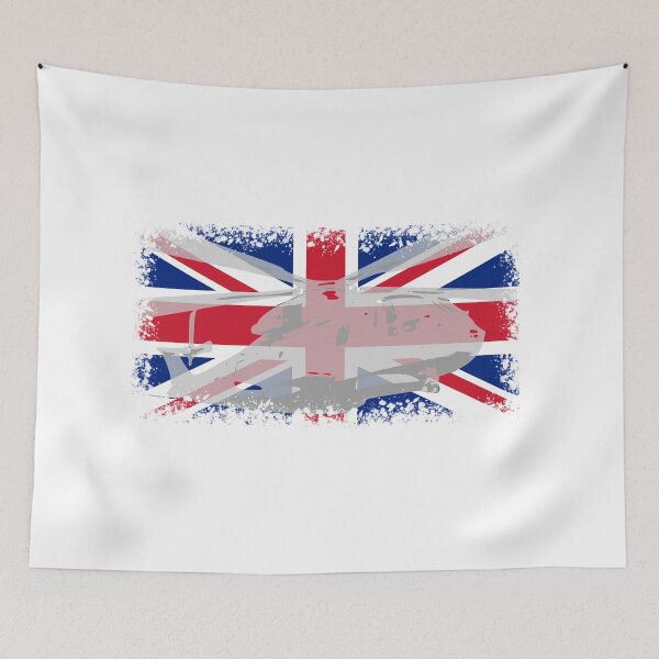 Item preview, British Helicopter flag designed and sold by Edgar Moya.