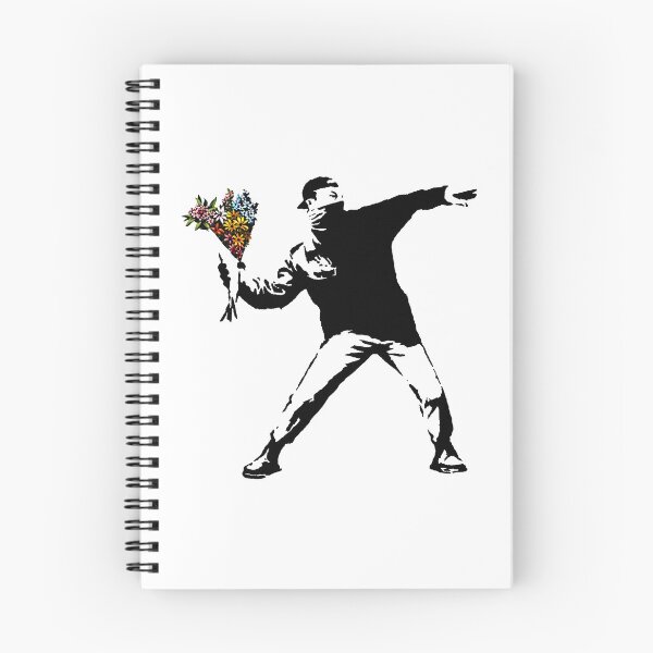 Artikelvorschau, Banksy - Wut, Blumenwerfer entworfen und verkauft von STREETARTCORNER.