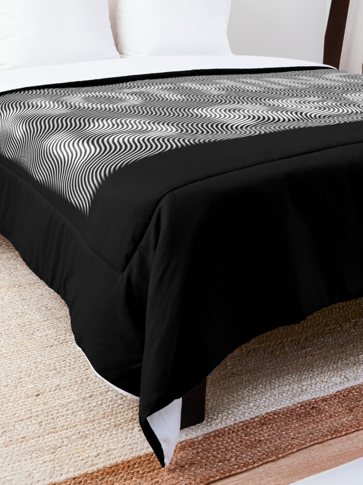 Alternate view of nothing is real Comforter