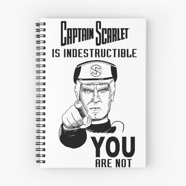 Item preview, Captain Scarlet - IndestructIble designed and sold by kerchow.