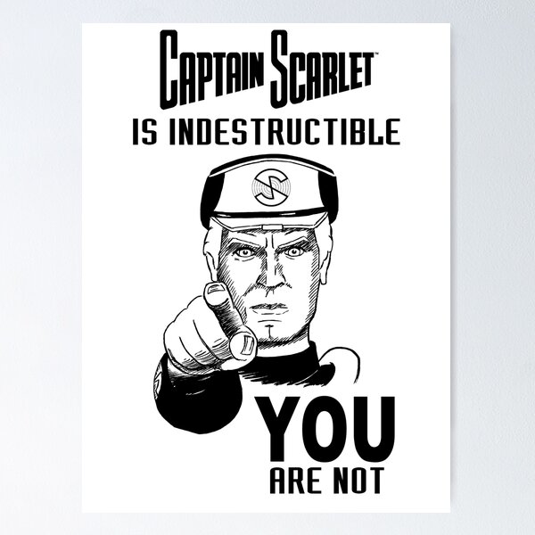 Captain Scarlet is Indestructible [FREE DOWNLOAD]