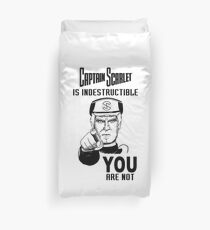 Captain Scarlet - IndestructIble Duvet Cover