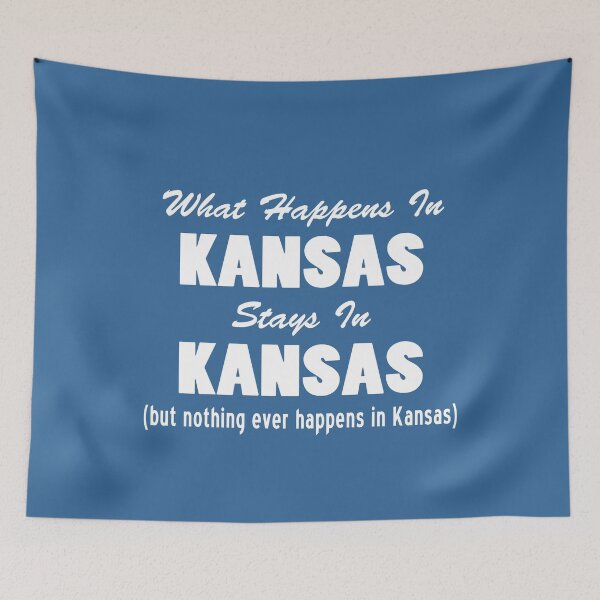 Artikelvorschau, Passiert in Kansas Aufenthalte Kansas State Funny entworfen und verkauft von jaycartoonist.