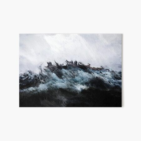 Ocean of Grief Art Board Print