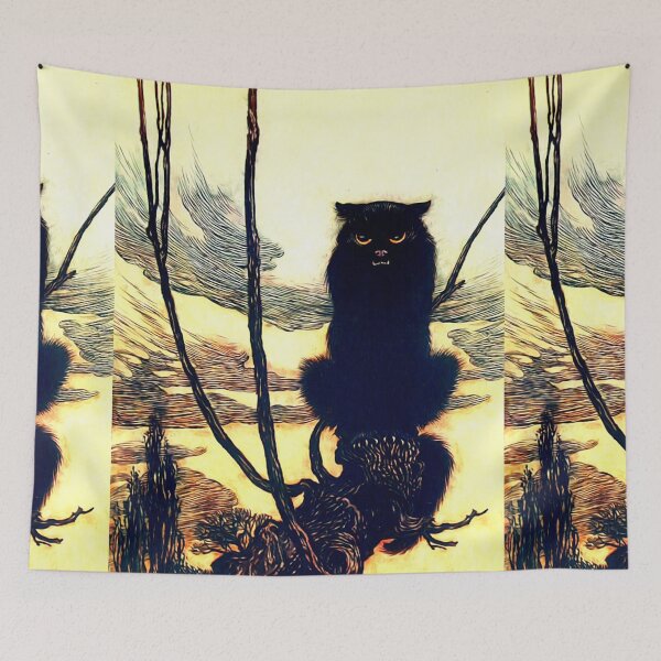 Item preview, The Black cat designed and sold by Vintage Designs +.