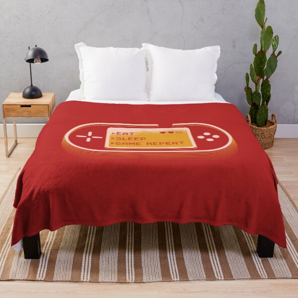 Item preview, gamer joystick : "eat, sleep, game repeat" designed and sold by FFelder.