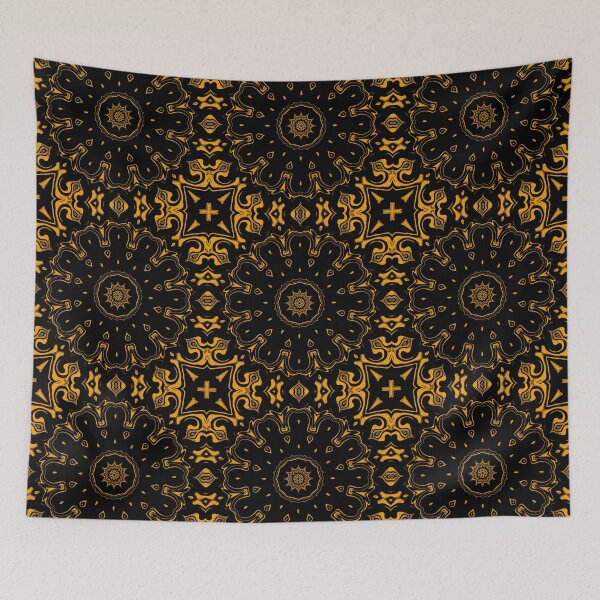 Item preview, Orange Monochrome Mandala, Pattern 1, by Bennydoscope designed and sold by Bennydoscope.