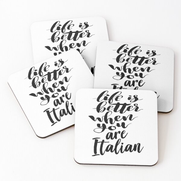 Item preview, Life is Better When You Italian designed and sold by ProjectX23.