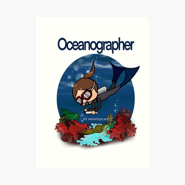 Oceanographer Art Print