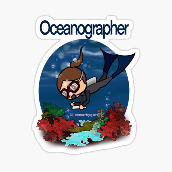 Oceanographer Sticker