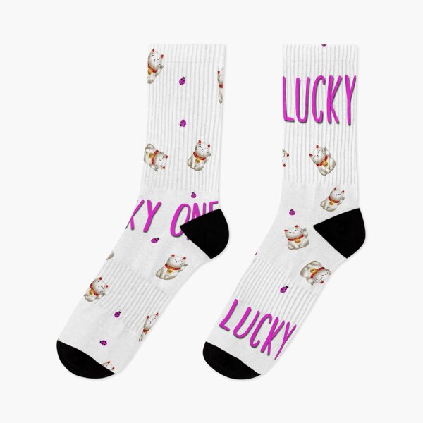 Item preview, LUCKY CAT Maneki Neko cute girly designed and sold by Bebichic.