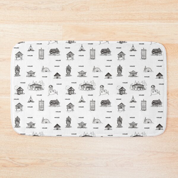 Item preview, (Graphite Drawing) Houses in the World designed and sold by lettieblue.