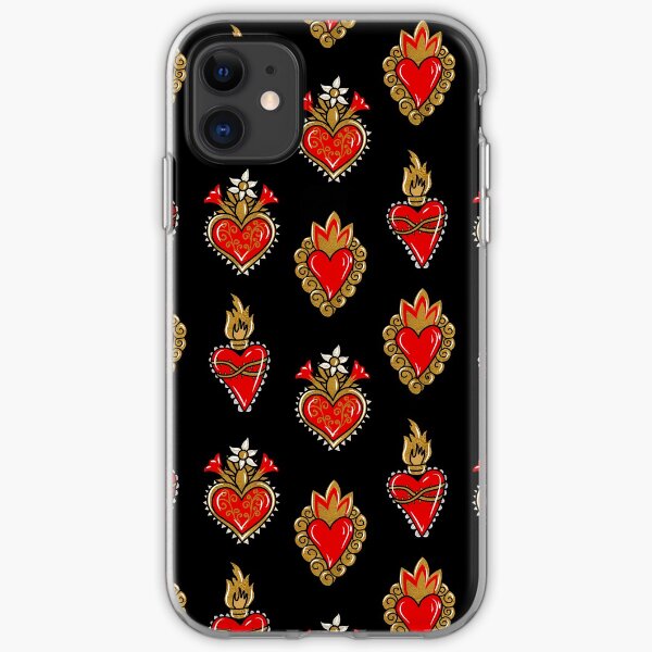 Sacred Heart Print iPhone Soft Case