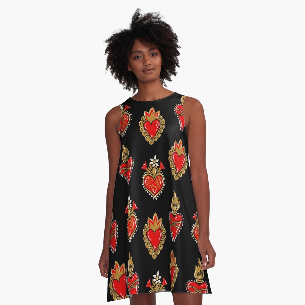 Dolce gabbana heart clearance dress