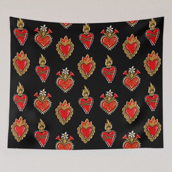 Item preview, Sacred Heart Print designed and sold by Pendientera.