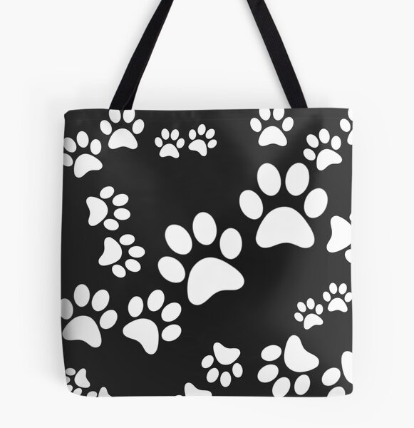 Paw Print Tote Bag - Large