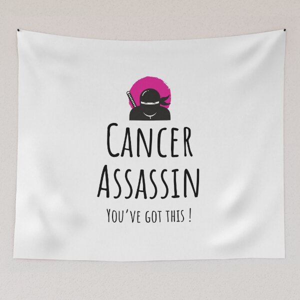 Item preview, Cancer Assassin  designed and sold by Georgiewombat.