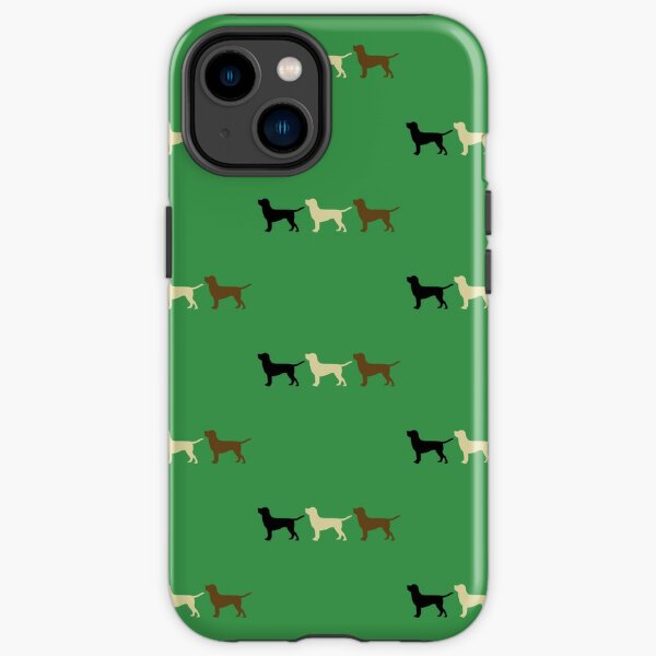 Black, chocolate and yellow labrador retrievers for every lab lover iPhone Tough Case