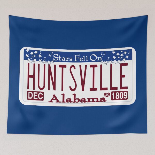 Item preview, Huntsville, Alabama License Plate designed and sold by Nyle Buss.