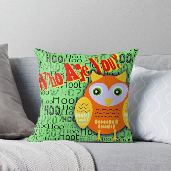 Item preview, Hoo Are You designed and sold by RoxanneG.