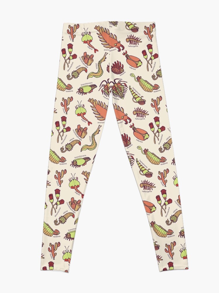 Alternate view of Cambrian Critters Leggings
