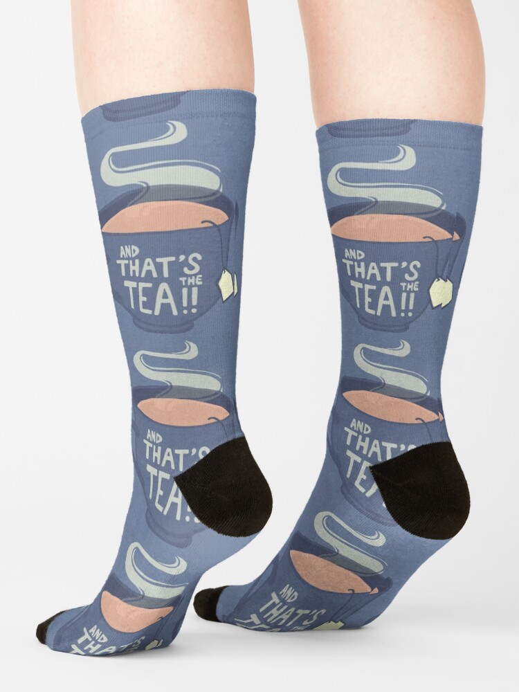 Alternate view of And That's the Tea!! Socks