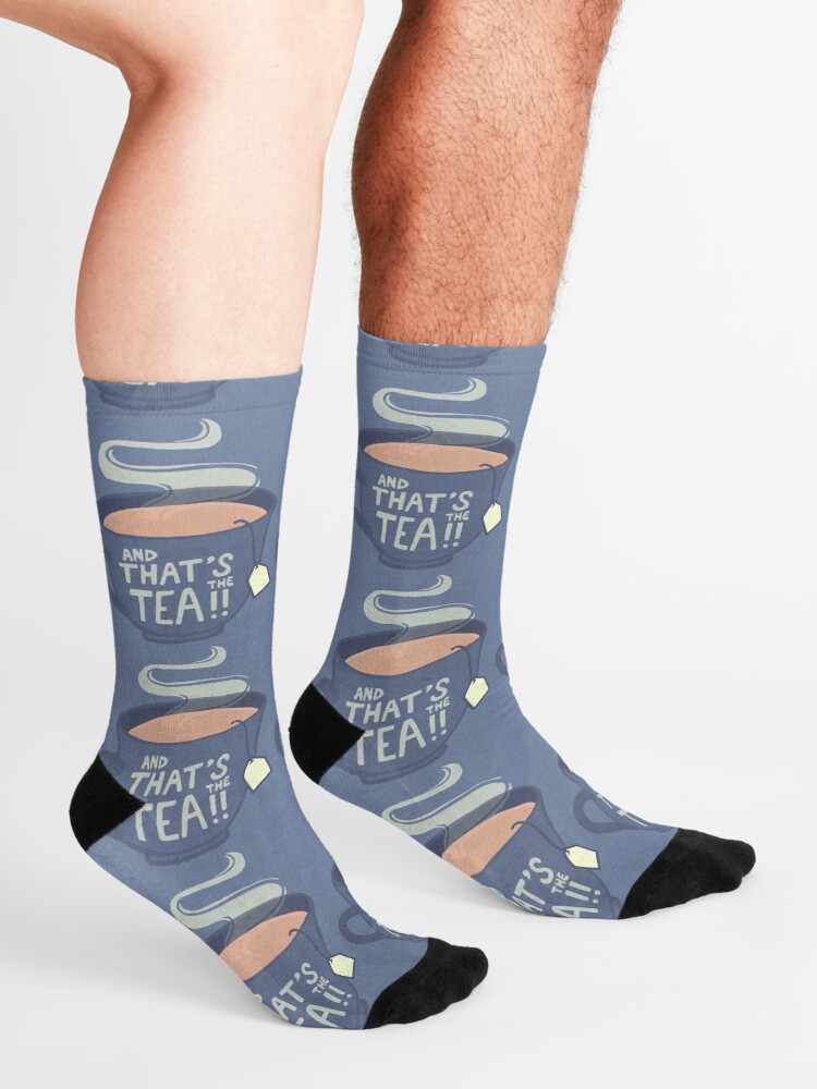 Alternate view of And That's the Tea!! Socks