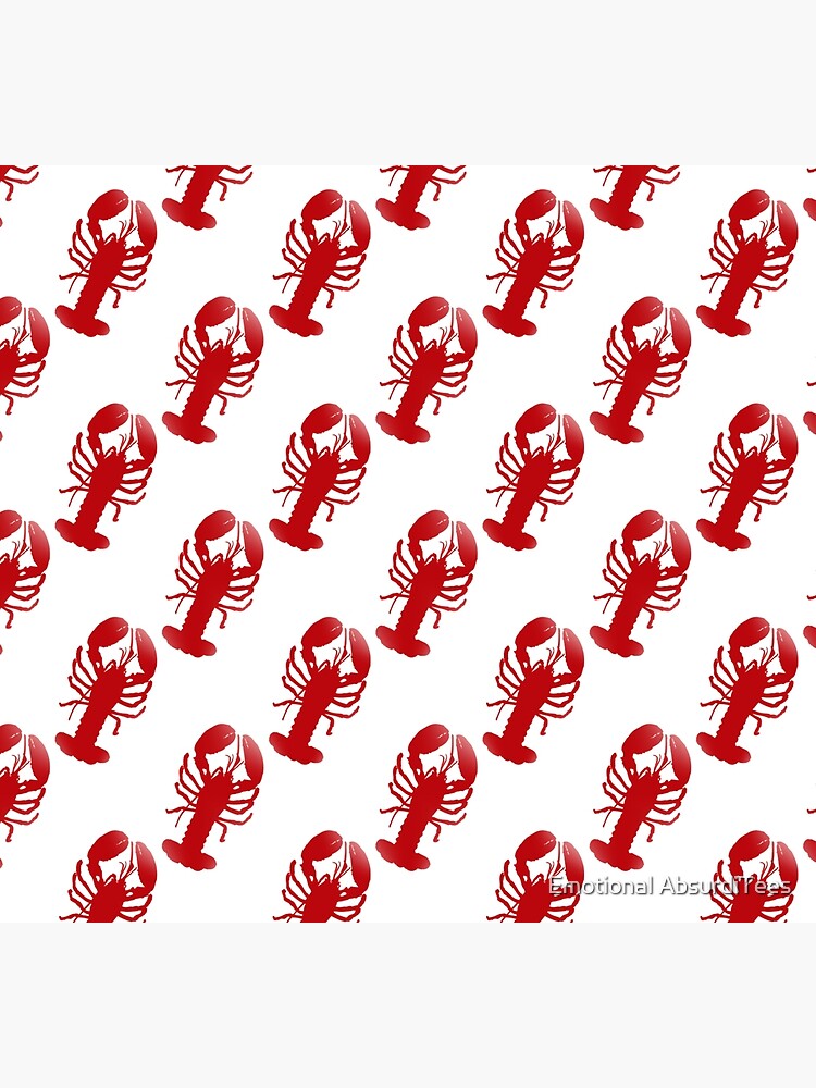 Red Lobster Repeating Pattern by TammyWinandArt