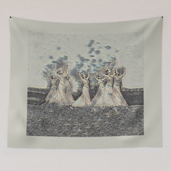 Item preview, Armenian Dancers Classic designed and sold by doniainart.