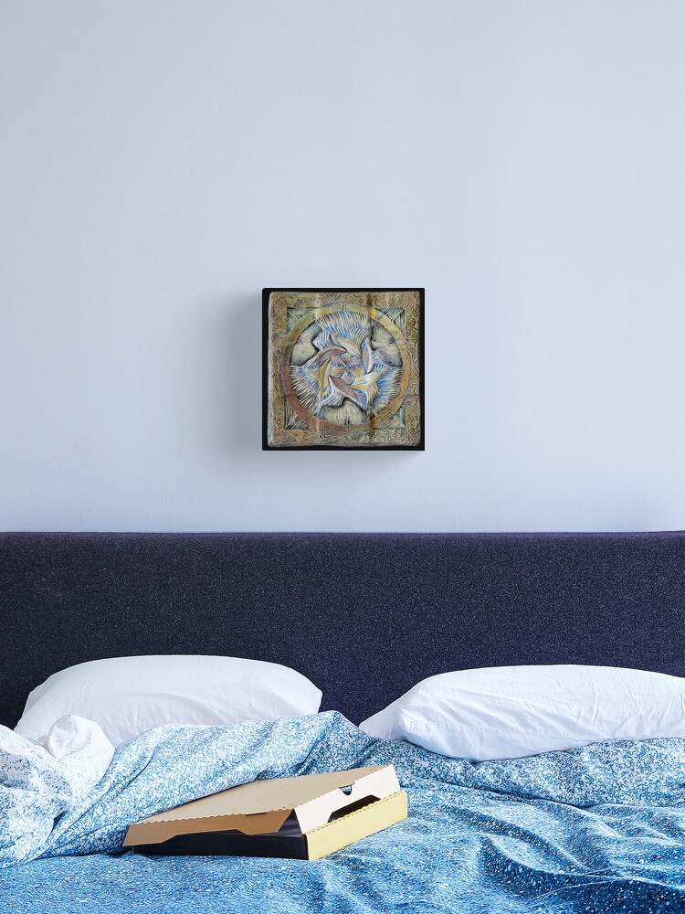 Thumbnail 2 of 3, Canvas Print, Spiral six: integration designed and sold by MonaShiber.