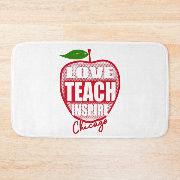 Item preview, Red for Ed Apple Chicago Teachers designed and sold by RiffXS.