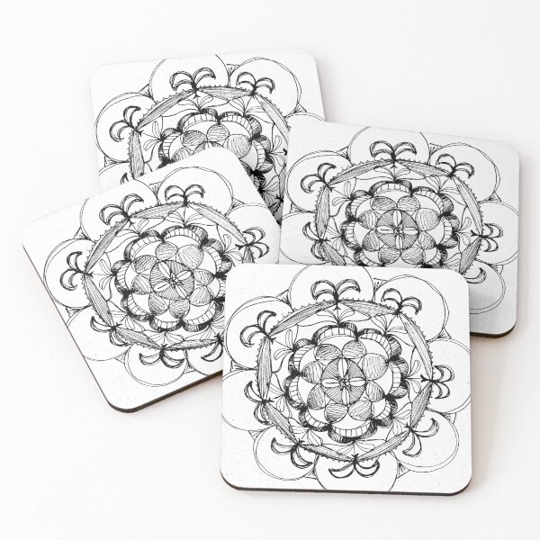 Item preview, Black&white mandala designed and sold by Chino20.
