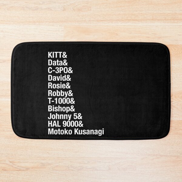 Item preview, Famous Fictional Robots List designed and sold by azule1.
