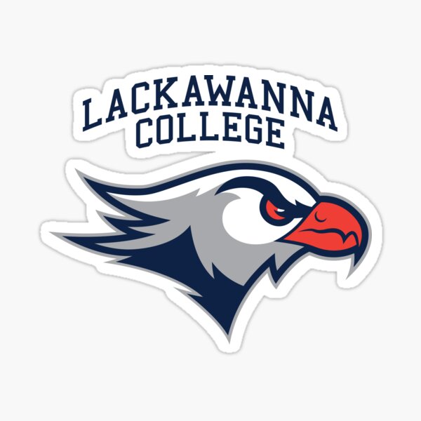 Vista previa del artículo con la obra «Halcones de la universidad de Lackawanna», diseñado y vendido por Lackawanna College.