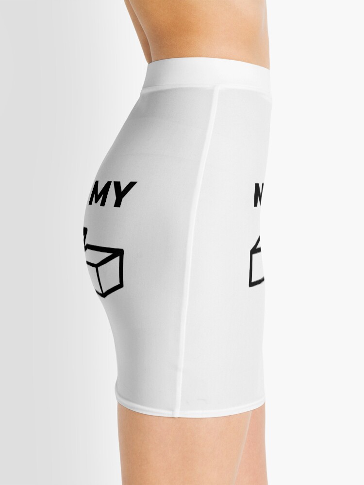 Alternate view of Not My Fault (Inverted) Mini Skirt