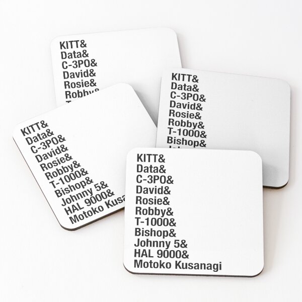 Item preview, Famous Fictional Robots List designed and sold by azule1.
