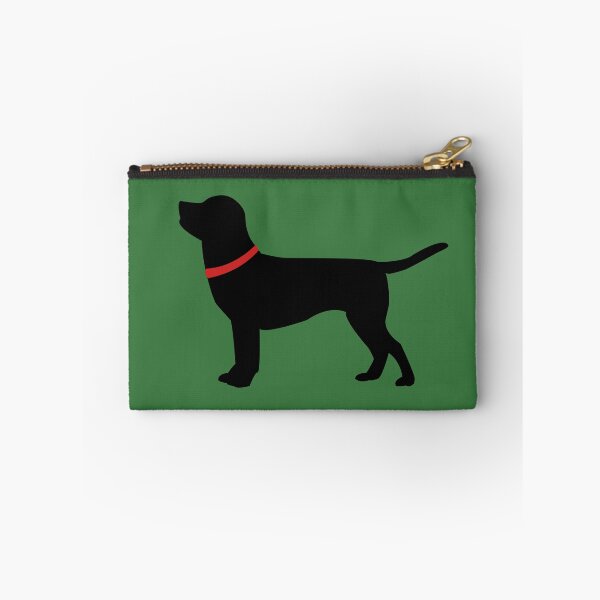 Item preview, Black labrador retriever with red collar designed and sold by designInk.