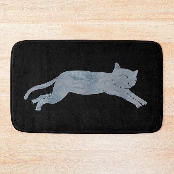 Item preview, Beautiful Grey Sleepy Cat designed and sold by KittyCatsJoy.