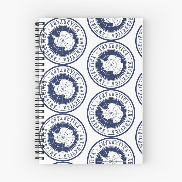 Item preview, Round Antarctica flag design - Blue designed and sold by redbraids.