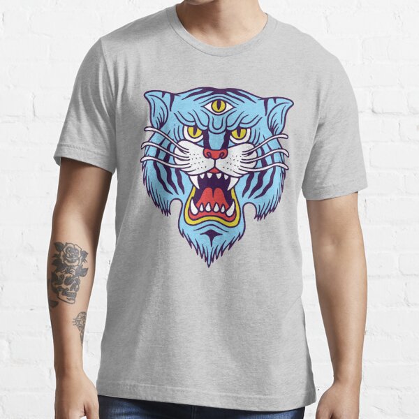 Essential Screen Printing Third Eye Detroit Tigers T-Shirt L