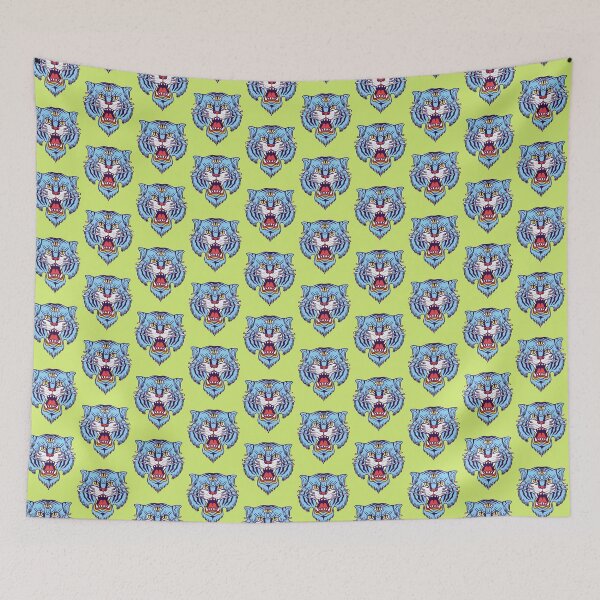 Item preview, 3rd Eye Tiger Blue designed and sold by machmigo.