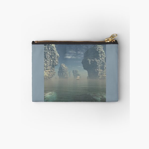 Item preview, Sailing Ship and Giant Sea Stacks designed and sold by algoldesigns.